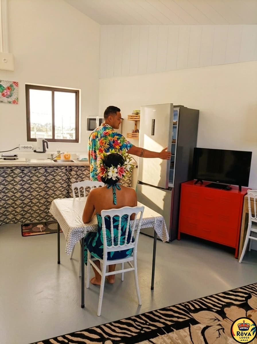 Coin cuisine et salle à manger lumineux
